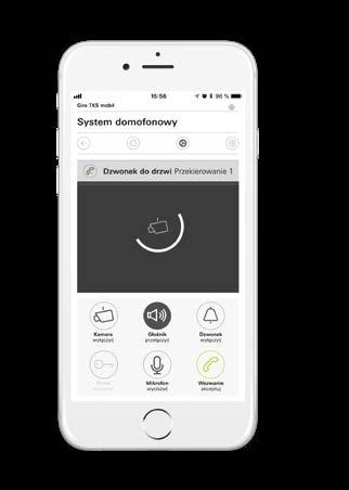 Mobilny system domofonowy Gira, jako aplikacja na smartfon Konfiguracja odbywa się zwyczajowo za pomocą przeglądarki internetowej bramki domofonowej IP.