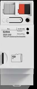 Domofonowe złącze magistralne Gira IP Domofonowe złącza magistralne IP (dostarczane od października 2018) Systemy domofonowe Gira wyróżniają się na tle konkurencji wyjątkowo łatwą i szybką instalacją.