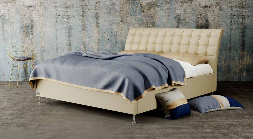 FRANCESCA b W b D (cm) Design Bed UX 240 205 190 30 5