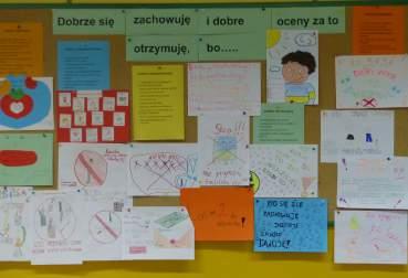 Zaangażowanie w organizację konkursu dotyczącego nowego regulaminu zachowania W dniu 25