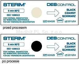 testów* Wynik testu kontroli jakości mycia STF Load Check Wynik testu kontroli parametrów dezynfekcji termicznej STERIM DES CONTROL Decyzja o zwolnieniu wsadu3 temperatura 90oC czas 5