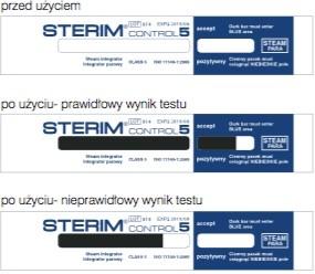 Karta sterylizacji parowej Numer autoklawu: 2 Numer procesu: 654 Data. Wyroby medyczne poddane procesowi sterylizacji1 Parametry procesu sterylizacji2 temperatura 134 C czas min.