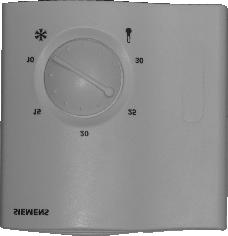 Termostaty pomieszczeniowe Termostat pomieszczeniowy (on-off) TP umożliwia ustawienie pokrętłem nastawy wymaganej temperatury w pomieszczeniu w zakresie 8.
