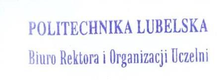 RB 000 240/2018 Komunikat z obrad Senatu Politechniki Lubelskiej w dniu 29 listopada 2018 r. Obradom Senatu przewodniczył rektor prof. dr hab. inż. Piotr Kacejko.