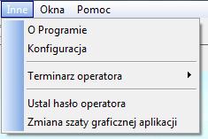 wodę, ścieki, opłatę stałą CENNIK TOWARÓW I USŁUG wyświetla cennik pozostałych pozycji, STRUKTURY BILANSOWE - wyświetla kartoteki struktur bilansowych OPERACJE: GRUPOWE DOPIĘCIA /ODPIĘCIA