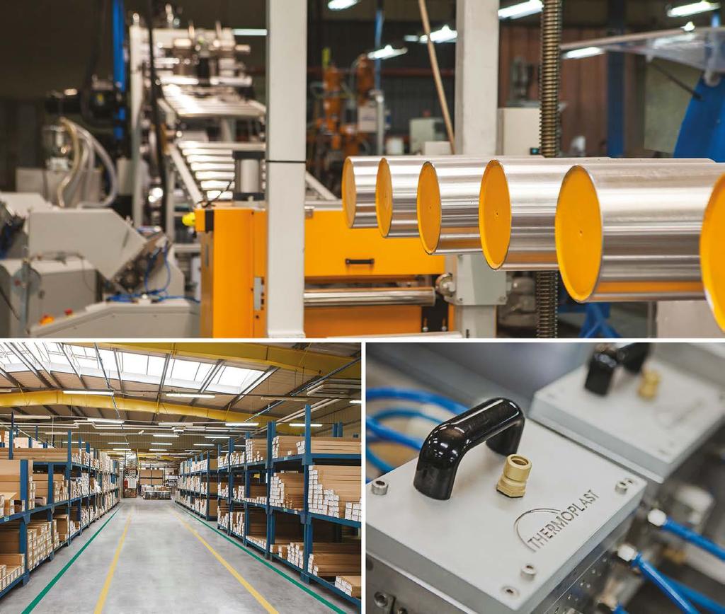 Profile MebLOwe SPIS TREŚCI Nowoczesne rozwiązanie dla meblarstwa Firma Thermoplast powstała w Polsce w 1989 roku jako polsko-szwajcarska spółka produkująca e z tworzyw sztucznych.
