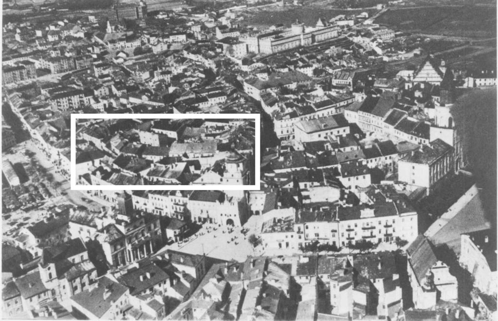 Olejna 7 Panorama Lublina, lata 30.