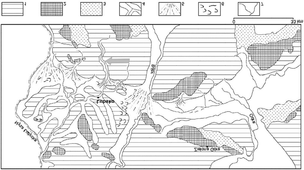 Cechy strukturalno-teksturalne osadów buduj¹cych terasy w dolinie Lubszy Ryc. 1.