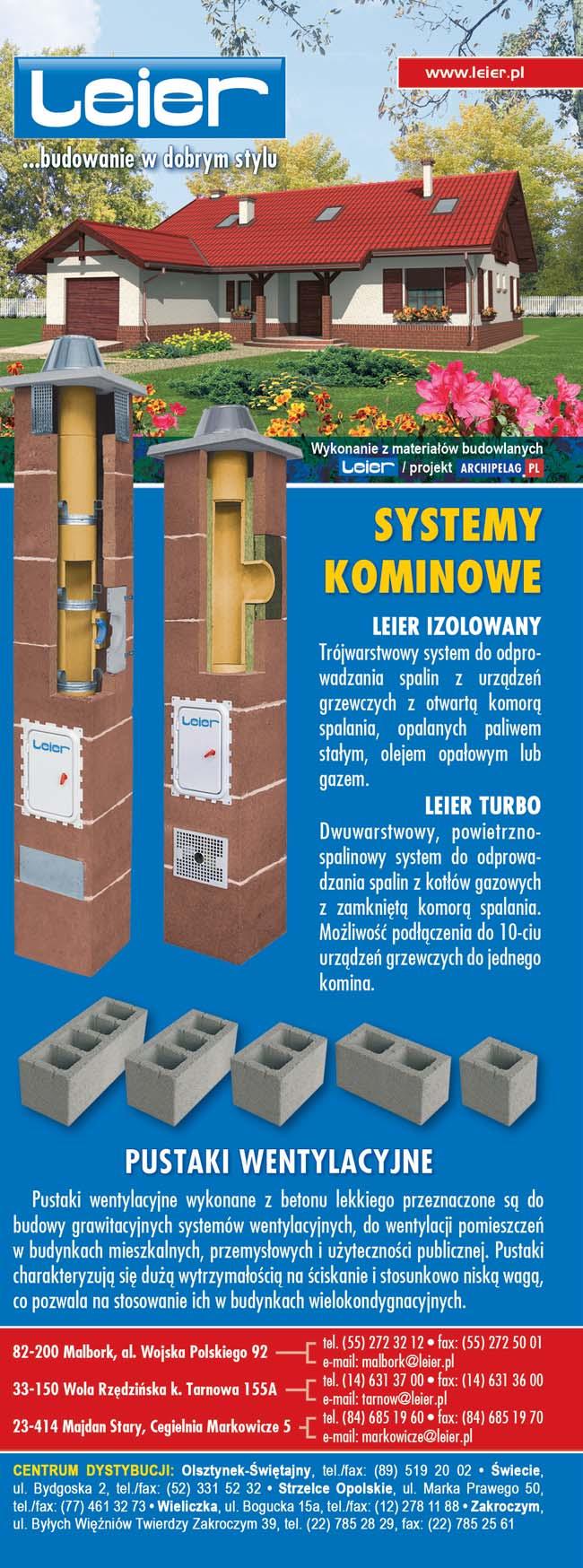 fot. Poujoulat Stalowy komin dwu cienny ciekawie wyprowadzony na zewn trz domu Ci g kominowy Kominy podci nieniowe dzia aj