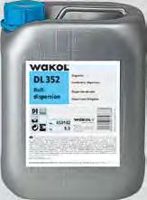 Klejenie Parkiet i korek Mocowania Mocowania WAKOL D 0 Klej kontaktowy do korka Do klejenia płyt korkowych wg normy DIN EN 0 naturalnych lub wstępnie woskowanych / lakierowanych.
