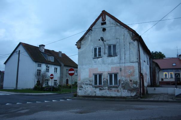 Fotografia 3 Zabudowania na obszarze rewitalizacji ul.