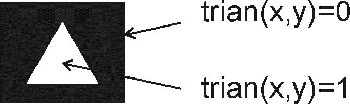 Regularny układ trójkątnych otworów Trian to