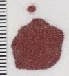 46. Plama główna o średnicy ok. 0,6 cm, obszar plam satelitarnych ok. 1,2 x 1 cm Ryc. 47. Plama o wymiarach ok. 1,7 x 1 cm Ryc. 48. Plama o średnicy ok.