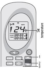 USTAWIENIA TEMPERATURY oraz (1) j temperatury FUNKCJA TURBO