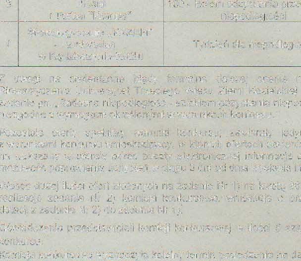 zadania Nr 2) komisja konkursowa, wnioskuje o przeniesienie niewykorzystanej kwoty dotacji z zadania Nr 2)