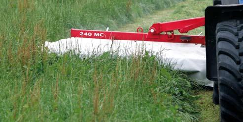Lely Splendimo 240 MC mocny mistrz wagi lekkiej Lely Splendimo 240 MC to najmniejsza z kosiarek MC, która została zaprojektowana specjalnie do lżejszych ciągników i mniejszych, nierównych pól.