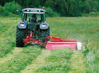 Do celów transportu drogowego 240 MC może być złożona aż do 100, przez co zajmuje bardzo mało miejsca. Lely Splendimo 280 MC nowość!
