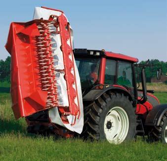 Ramię wykonane jest jako jeden element; jest to dobrze sprawdzona koncepcja, która zyskała sławę dzięki kosiarkom M i 240 MC.