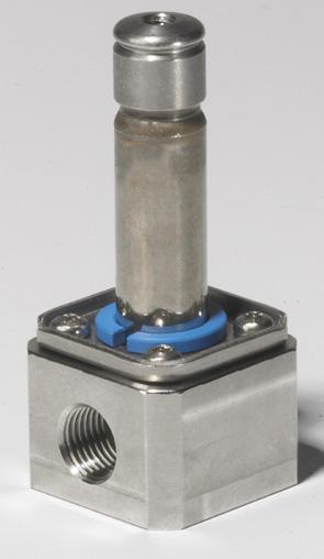 Korpus wykonany ze stali nierdzewnej, NC Przyłącze ISO228/1 Materiał uszczelnień Gniazdo Wartość k v [m³/h] BQ AC Dopuszczalne ciśnienie różnicowe min. maks.