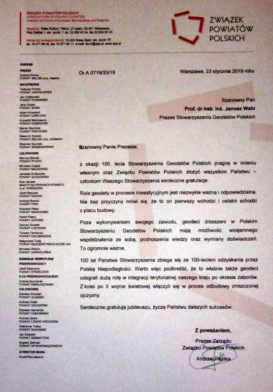 nadesłane przez Dziekana