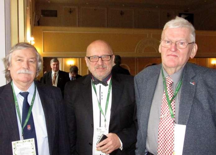 Peter Polak, Dušan Ferianc, Vaclav Šanda; Na pierwszym olanie Andrzej Betka Naczelna Organizacja Techniczna Federacja Stowarzyszeń Naukowo-Technicznych nadała Ludmile Pietrzak Medal imienia Feliksa