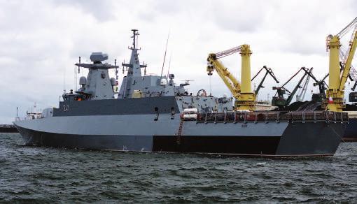 częstotliwości od 0,6 do 18 GHz. Fregaty rakietowe typu 23 Duke wyposażono także w cztery sześciolufowe wyrzutnie celów pozornych kal. 130 mm Sea Gnat.