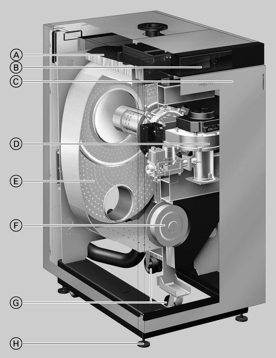 Podsumowanie zalet Zestaw kondensacyjny z palnikiem cylindrycznym MatriX i systemem Lambda Pro ontrol, dostępny również jako podwójny układ kaskadowy 240 do 636 kw do zastosowania w jednym budynku