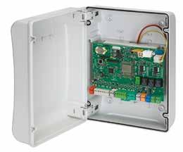 E 124 CENTRALE STERUJĄCE Model Kod Cena netto (zł) CENTRALA STERUJĄCA E124 (PLASTIKOWA OBUDOWA W ZESTAWIE) 790284 1 450,00 SPECYFIKACJA TECHNICZNA Napięcie zasilające Pobór mocy Maks.
