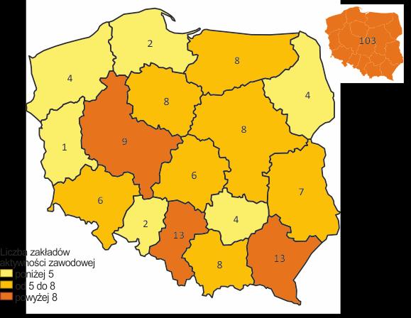 wyznaniowe), dla 33% - jednostki samorządu terytorialnego (gminy lub powiaty), a dla 2% jednostek - spółdzielnie socjalne.