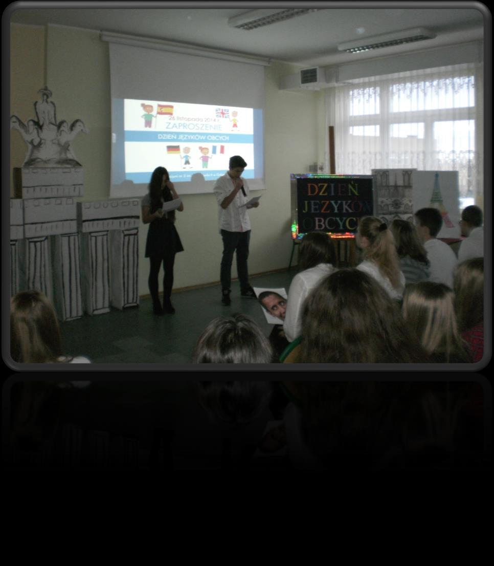 26 listopada 2014 r. odbył się w naszej szkole Dzień Języków Obcych, który wieńczył obchody Europejskiego Dnia Języków Obcych.