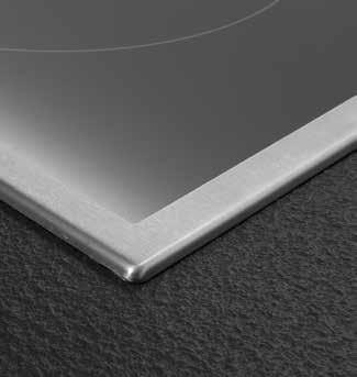 EN FUNCTIONAL DESIGN A material with a thousand virtues, perfectly suited for kitchen surfaces: the non-absorbent surface fights bacteria and is extremely easy to clean.
