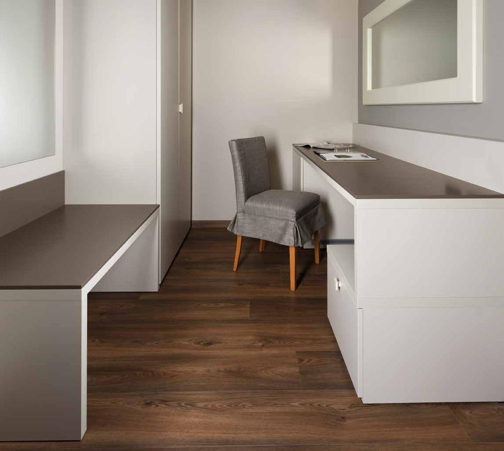 Contract IT LE NUANCE DELL ARMONIA Sette finiture, un ampia palette di colori, tre spessori disponibili su un formato di grande estensione planare: sono gli elementi che rendono la pietra