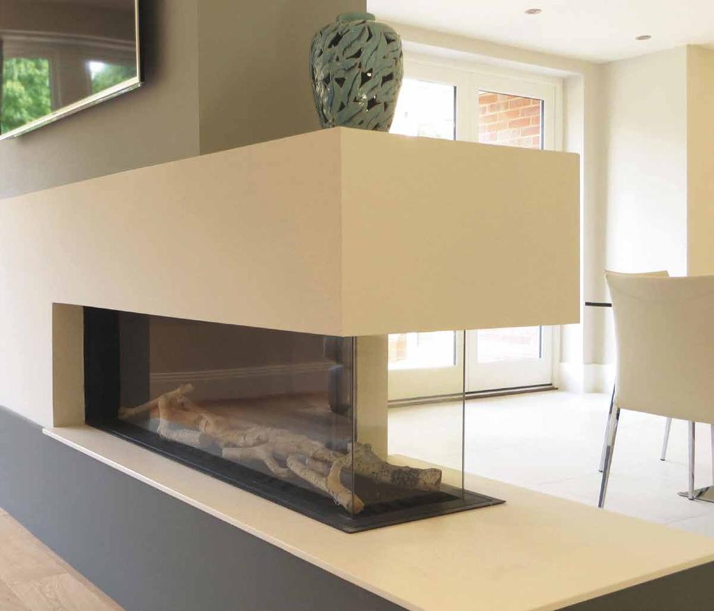 Fireplace IT UNA BELLEZZA CHE DÀ CALORE Le caratteristiche meccaniche e la bellezza del Lapitec ne fanno un materiale versatile, in grado di interpretare diversi stili architettonici e gusti estetici.
