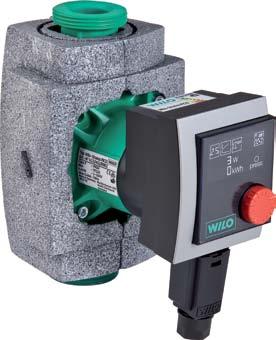 POMPY DO CENTRALNEGO OGRZEWANIA I CIEPŁEJ WODY UŻYTKOWEJ Pompa Wilo-Stratos PICO NOWOŚĆ Oznaczenie typu Przykład Wilo-Statos PICO /- (-) Stratos PICO elektronicznie regulowana pompa z króćcami