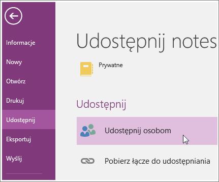 1.3.4 Wspólna praca na notatkach Udostępnianie, wysyłanie linków, historia zmian, oznaczanie zmian.