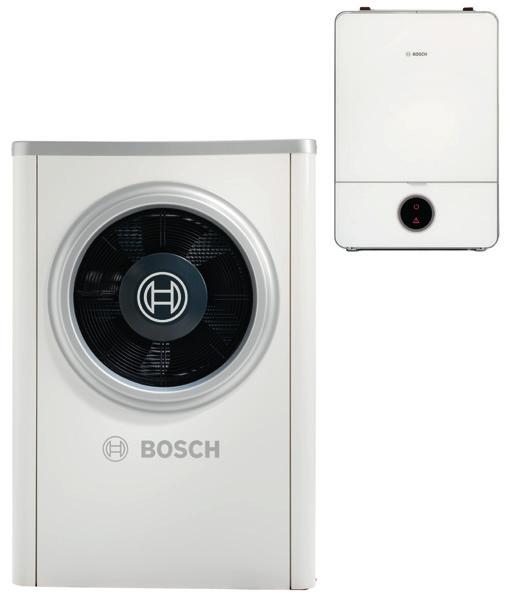 KARTA KATALOGOWA POMPY CIEPŁA BOSCH COMPRESS 7000i AW CS7000iAW AWB, CS7000iAW AWE Cechy szczególne: XXinnowacyjny