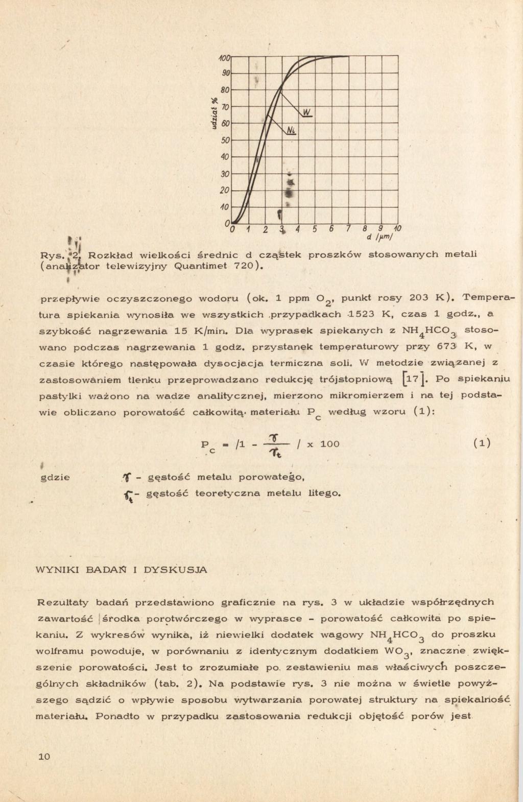 V \V /f \sn. h / 0» V t 1 1 2. R y s. *2. R o k ł a d e l k o ś c ś r e d n c d c ą t e t e k (analjctor t e l e y j n y Quantmet 7 2 0 ).