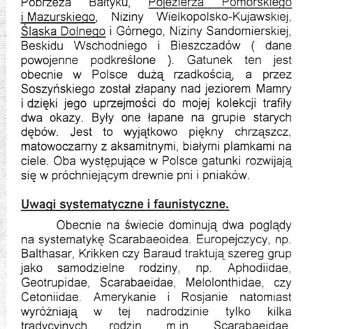 Wschodniego i Bieszczadów ( dane powojenne podkreślone ).