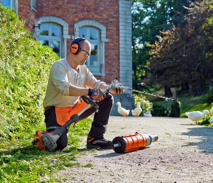 44 MASZYNY WIELOFUNKCYJNE PROFESJONALNA PRACA W PEŁNYM ZAKRESIE Solidne maszyny przeznaczone do częstego użytkowania przez profesjonalistów.