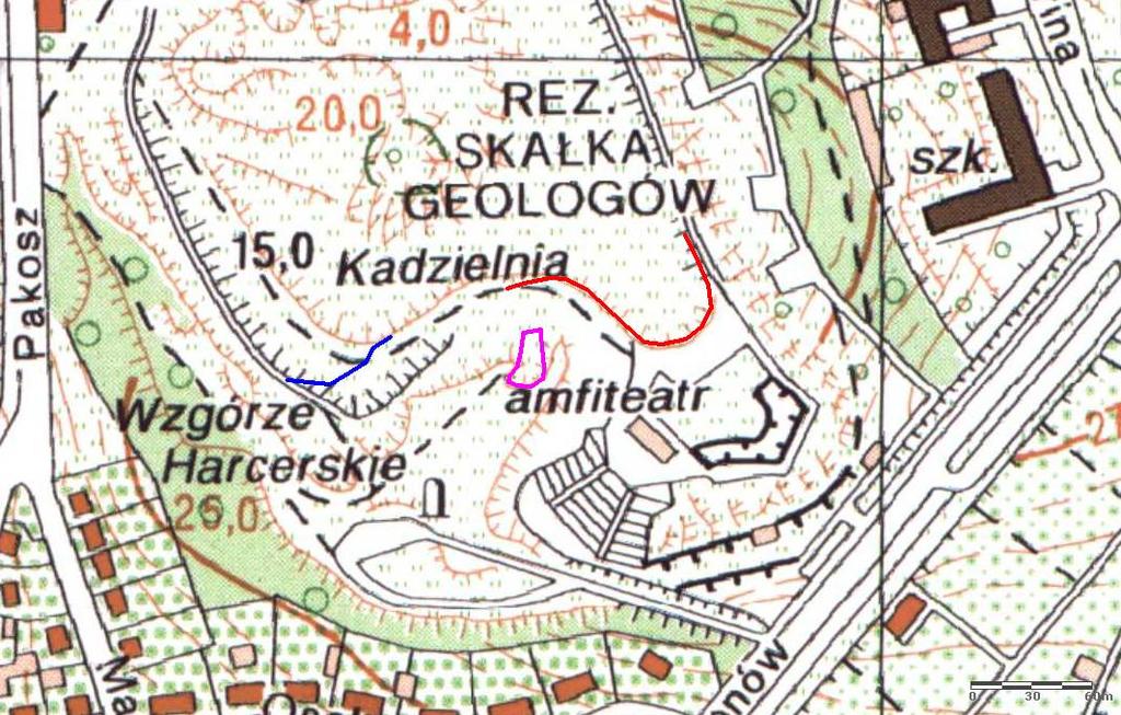 DOKUMENTACJA BADAŃ PODŁOŻA GRUNTOWEGO I OPINIA GEOTECHNICZNA Do Projektu Budowlanego Kładki Turystycznej oraz Projektu Technicznego Zabezpieczenia Osuwiska na terenie wyrobiska pogórniczego