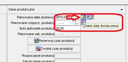 Operacja przydatna w przypadkach, kiedy potwierdziliśmy zamówienie, a chcemy poprawić drobną rzecz w zamówieniu.
