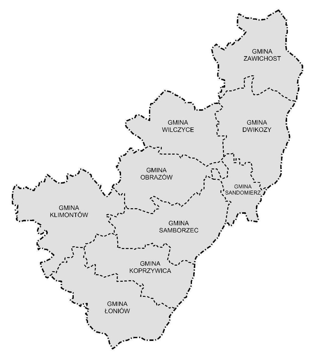 Strona 23 z 249 Rysunek 2 Gminy znajdujące się na
