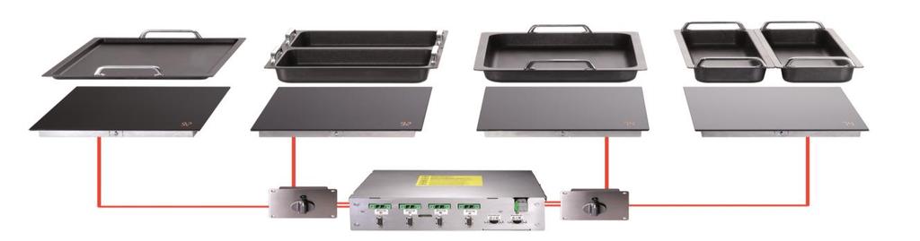 450 W) GI-HO/IN 1800 (4 x 450 W) Indukcja do utrzymania temperatury w GN 2/3 GI-HO/IN