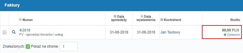 3. Oznaczenie faktur jako opłaconych, dla których odnaleziono pasujące płatności. 4.