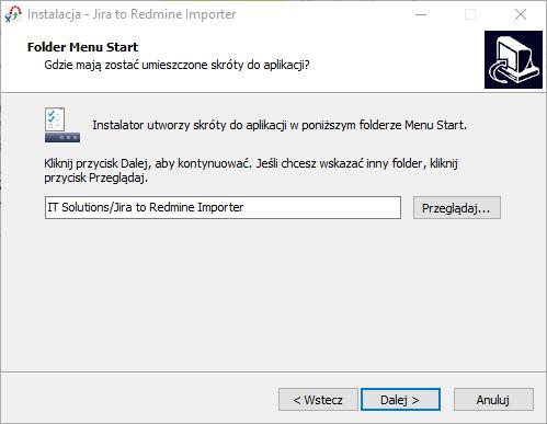Rysunek 4 W kolejnym kroku instalator