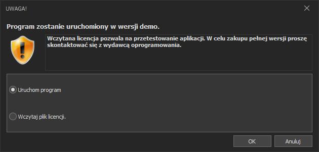 Rysunek 9 Następnie program Jira to Redmine Importer wyświetli okno z prośbą o wczytanie pliku licencji lub uruchomienie oprogramowania w wersji DEMO. Rysunek 10 2.