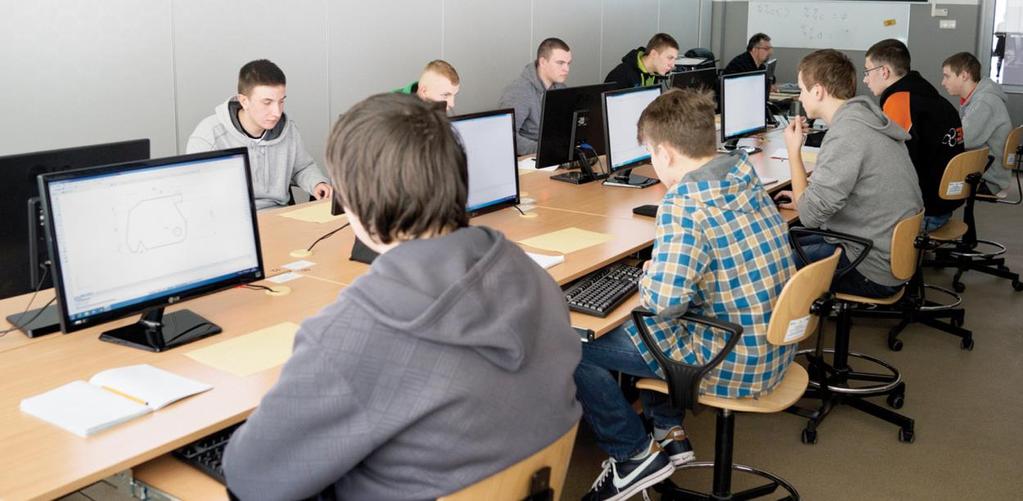 System dydaktyczny MTS do przetwarzanie rysunków CAD na dowolny typ
