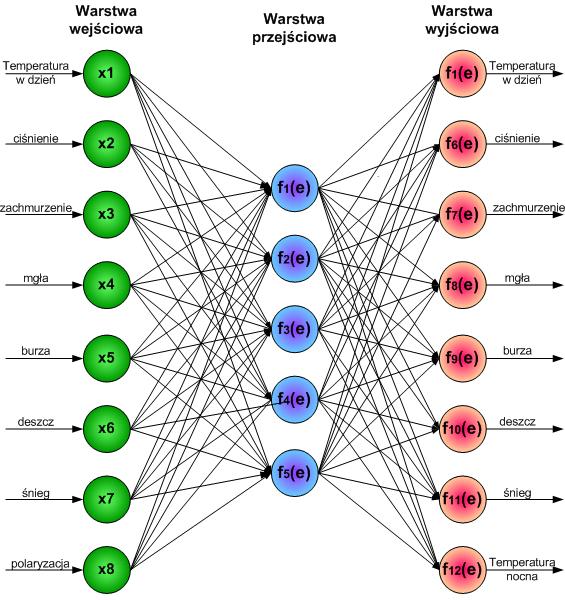 TOPOLOGIA SZTUCZNYCH SIECI NEURONOWYCH Sztuczne