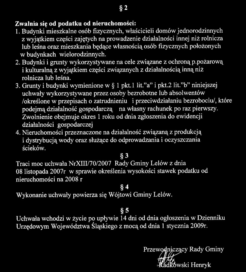 w sprawie podatku od środków transportowych na 2009 rok Na podstawie art. 18 ust. 2 pkt 8, art. 40 ust. 1, art.
