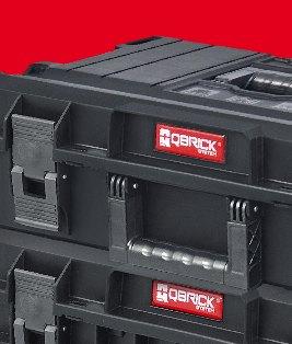 Durable, spacious and functional Qbrick System s toolboxes can be combined with